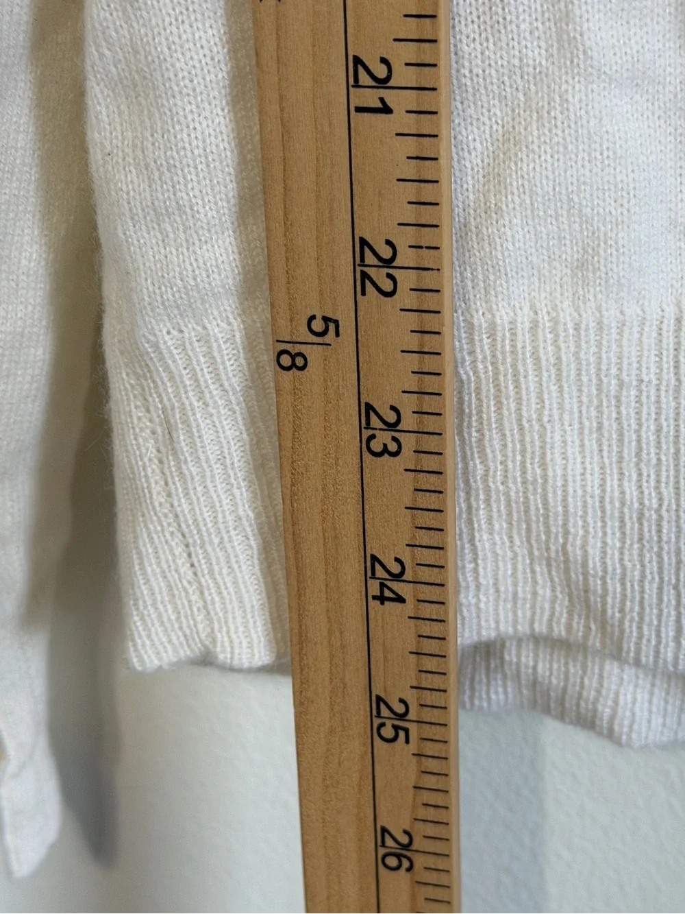 J. CREW Men’s Cashmere Cardigan Sweater Size XL White Cream